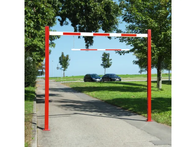Doorrijdbegrenzer Star Doorrijdhoogte B 2.8x6m Stalen Paal