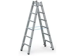 Bokladder Dubbelzijdig Aluminium L 1 78M 2X6Sporten Stalen Scharnieren