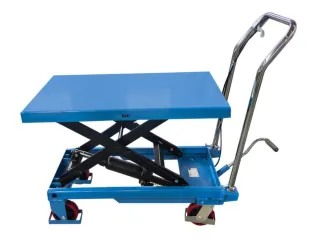 mobiele schaarheftafel,draagverm. 300kg,platform LxB 850x500mm - 2