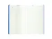 Piqûre 40x24cm - Pointage 46 lignes 80 pages - Couleurs assorties