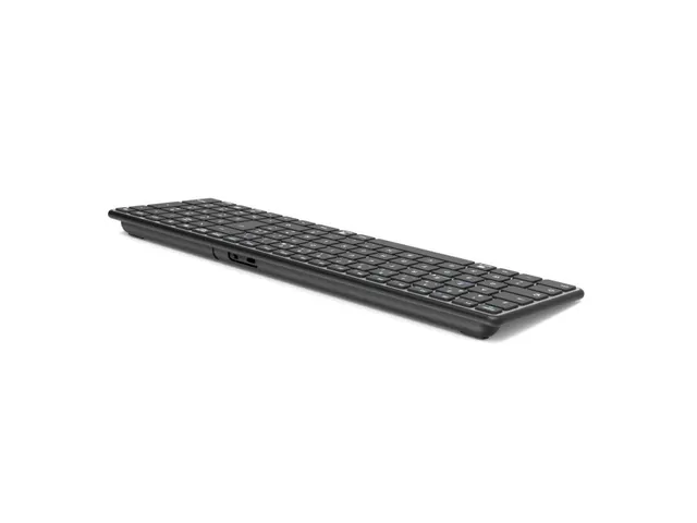 Clavier sans fil Port Designs Bluetooth rechargeable AZERTY FR noir