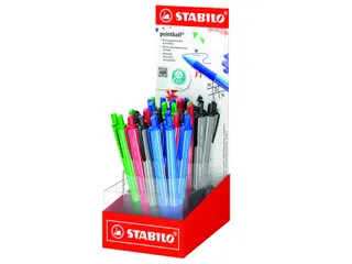 Balpen STABILO pointball colorful medium assorti - 5