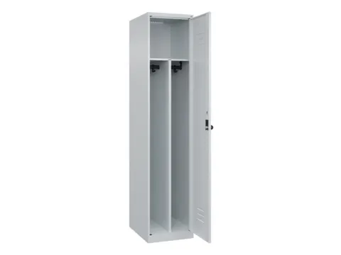 locker voor scheiding van kleding,HxBxD 1850x400x500mm,1vak
