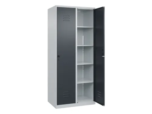 wasgoedverdeelkast,HxBxD 1850x800x500mm,vak B 400mm,cilinderslot