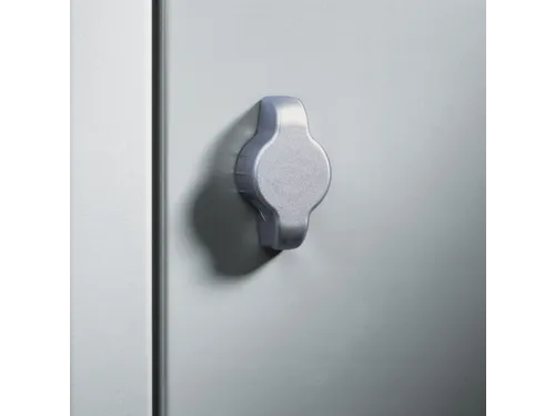 lockerkast,HxBxD 1850x610x500mm,2vak,romp RAL7021,front RAL7021