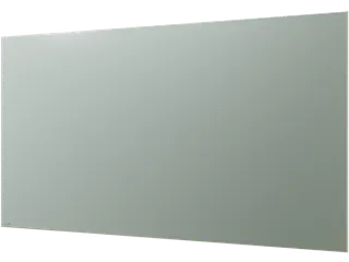 Mat Glasbord 100x200cm Sage Green rechte hoeken - 2