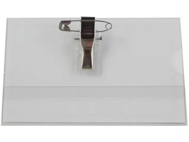 Badge Clip & Speld 56x90mm Combiklem 100 Stuks
