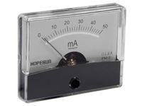 Analoge Paneelmeter Voor Dc Stroommetingen 50ma Dc / 60 X 47mm
