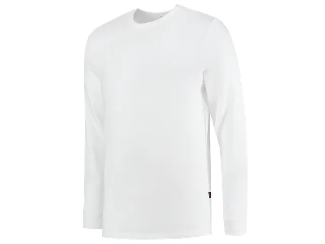 Tricorp 101015 T-shirt met lange mouwen, wit, maat L, per stuk