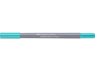 Duo aquarelmarker Goldfaber 356 licht kobalt groen - 5