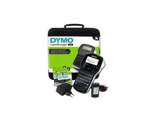 Dymo LabelManager LM280 QWERTY Kit Labelprinter Oplaadbaar