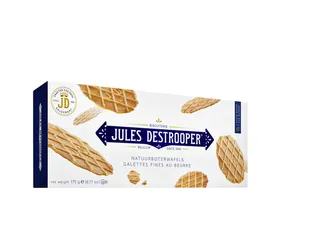 Natuurboterwafel Jules Destrooper 175gr - 1