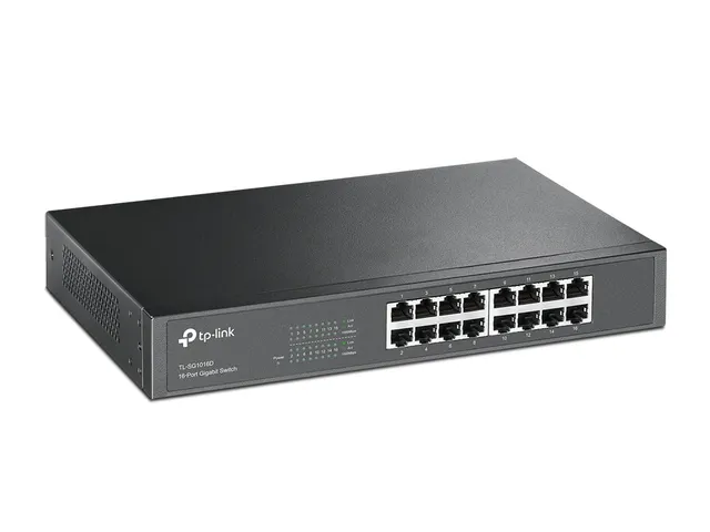 TP-Link TL-SG1016D(UN), Non-géré, L2, Gigabit Ethernet (10/100/1000)