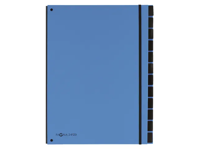 Sorteermap Pagna Trend 12 vaks A4 Pp Lichtblauw