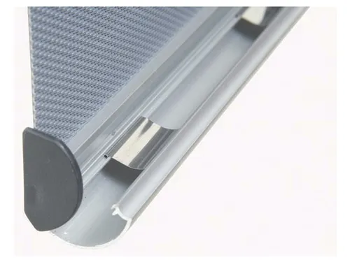 Deurbord Seco A6 zilver 26mm profiel