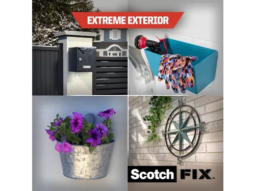 Plakband Scotch Extreme Exterior 19mm x 1,5m dubbelzijdig
