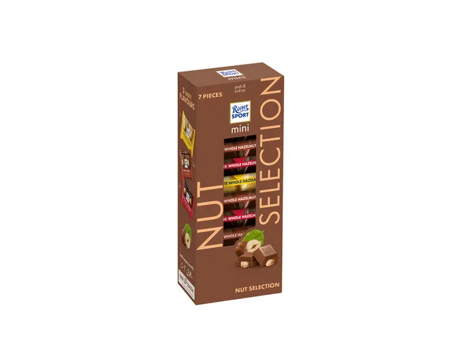 Chocolade Ritter Sport mini nut selection toren