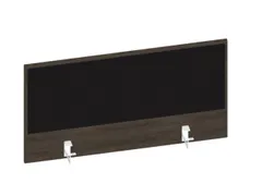 baliepaneel bureau aanbouw achter NV bruin hickory BN8033-zwart 1000mm