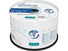 Mediarange Medical Line Dvd-R 4,7Gb Inkjet Printable 16X Iw 50st