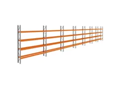 palletstelling,basis+6xaanbouw,HxBxD 4620x26000x750mm,vakl. 3400kg