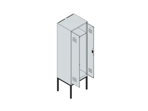 PBM-locker,HxBxD 2120x600x500mm,2vak,vak B 300mm,cil.-slot
