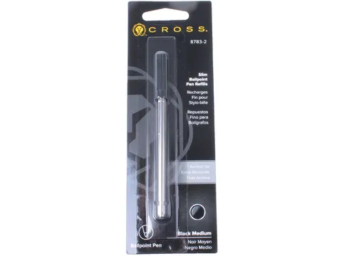Balpenvulling Cross slim click medium zwart