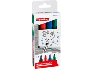 Viltstift Edding 363 Whiteboard Beitel Assorti 1-5mm Etui à 4st - 5