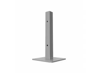 Palen Voor Vergrendelbaar Notitiebord Outdoor Zilver Boutbevestiging - 2