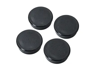 Magneten Millex 30mm zwart set a 4 st. - 1
