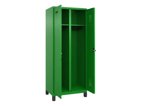locker voor scheiding van kleding,HxBxD 1950x800x500mm,2vak
