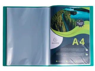 Porte-vues Opak recy clé A4 60 vues ass. - 5