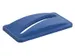 Papierdeksel blauw