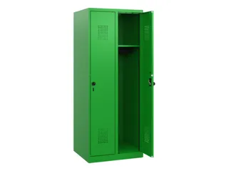 schoollocker,HxBxD 1530x600x500mm,2vak,vak B 300mm,draaigrendel - 1