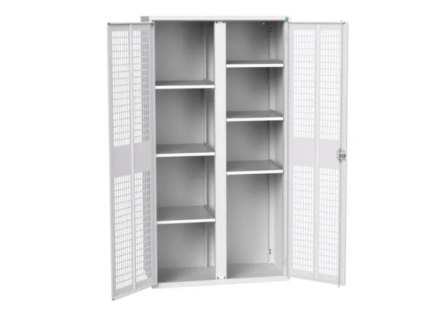 universele kast,HxBxD 2000x1050x550mm,6xStalen bodem,scheidingswand