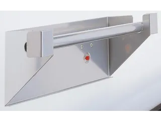 Pakpapier Rolhouder,V. Perfoplaat,Aluminium-Kleurig - 2