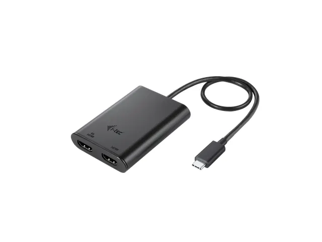 USB-C Dual 4K/60Hz (single 8K/30Hz) HDMI Video Adapter