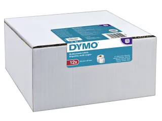 Etiket Dymo 11354 multifunctioneel 32x57mm 12 rollen á 1000 stu - 1