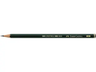 Faber Castell Potlood 9000 3h - 6