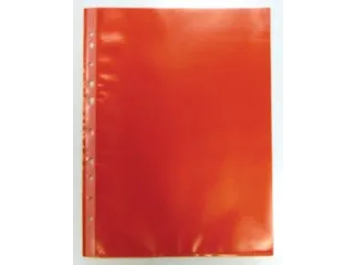 Geperforeerde Showtas A4 0.08mm 11-gaats Rood - 1