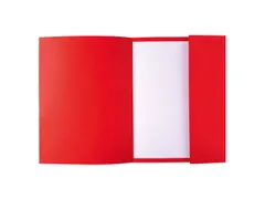 50 dossiermappen met 1 klep ROCK''S 220 24x32cm Rood
