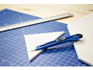 Snijmes Westcott Office 9mm Met Kunststof Houder Blauw - 8