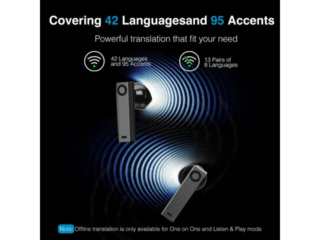 Timekettle X1 AI Interpreter Hub 3-20 personen incl. 2 oordopjes