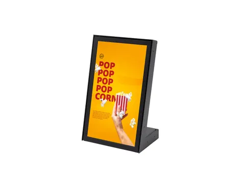 Digitale Counterdisplay Nova met 13 Inch Samsung UHD-Scherm Zwart