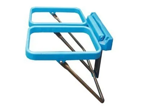 Afvalzakhouderbevestiging 2x70L Opklapbaar Blauw