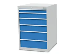 ladekast,HxBxD 1019x705x736mm,6lade(n),volledig uittrekbaar