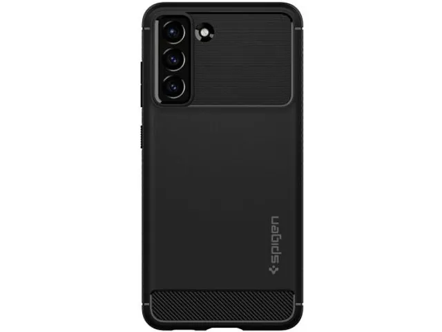 Spigen Case ACS03049Galaxy FE 2021 Rugged Armor mat zwart