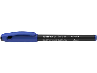 Fineliner Schneider Topliner 967 Blauw 0.4mm - 5