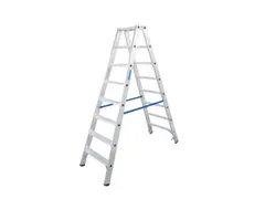 Lichte Universele Trapladder Tweezijdig L 1 87m H 1 51m 2x8treden