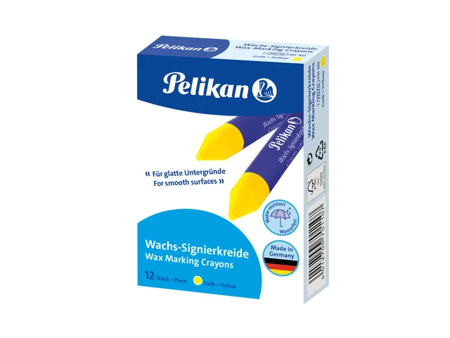 Markeerkrijt Pelikan 772/12 geel