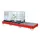 opvangbak,v. 3xIBC,opvangvol. 1000l,HxBxD 340x3850x1300mm,m. rooster